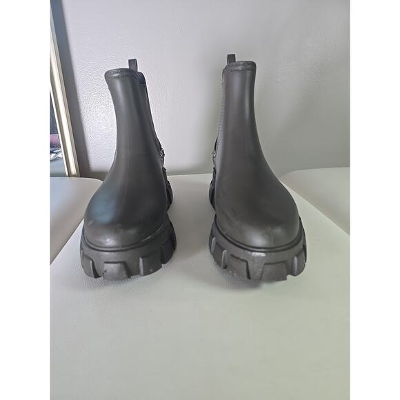 Jeffrey Campbell Combat Boots Platform Chunky Womens 9 Winter Fall Army Green - Picture 3 of 10